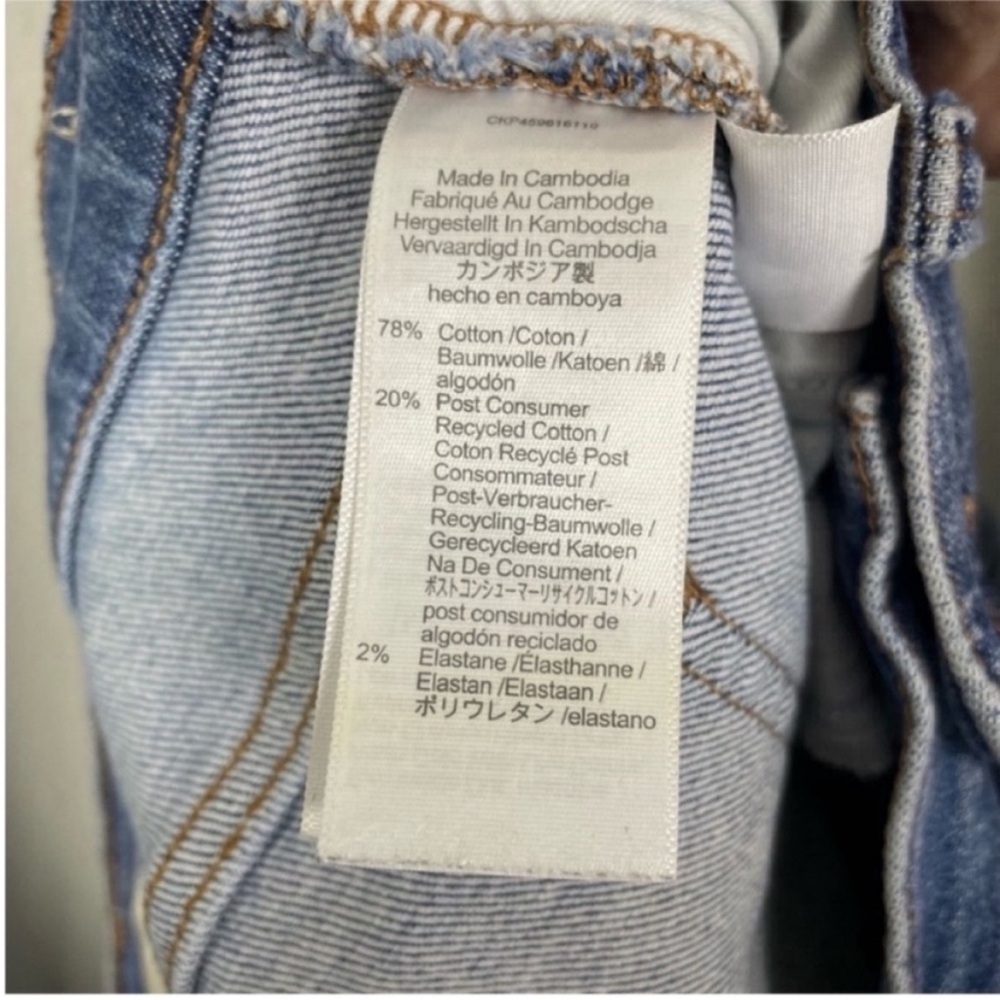MADEWELL The Perfect Vintage Shorts Jean Denim Women’s 29 Blue - Picture 5 of 6